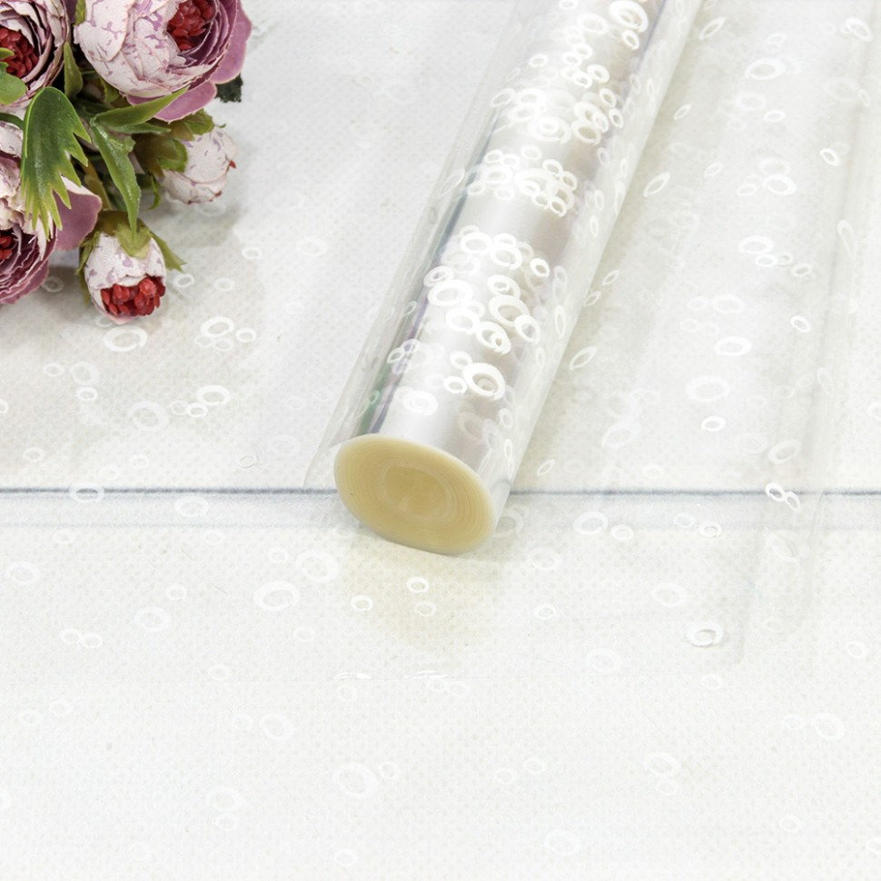 Плёнка прозрачная с печатью  