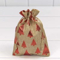 Мешочки из искусственного льна  