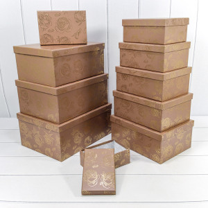 Коробки Прямоугольные Набор  