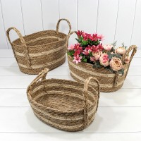 Корзины плетёные Овальные Набор   
