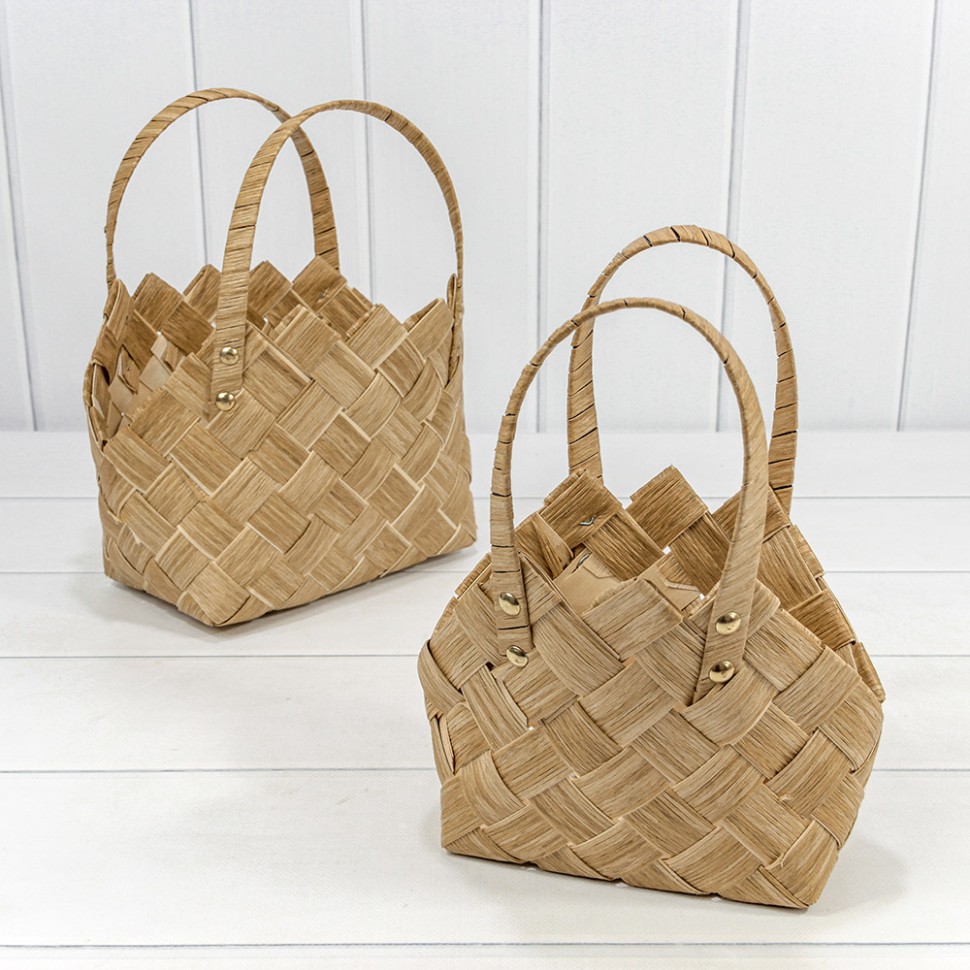 Корзина плетёная   набор