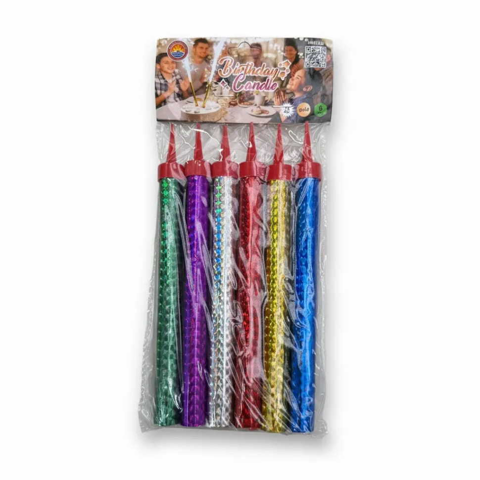 Свечи для торта "Фонтан" набор Свечи для торта "Фонтан" набор